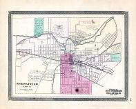 Springfield, Ohio State Atlas 1868